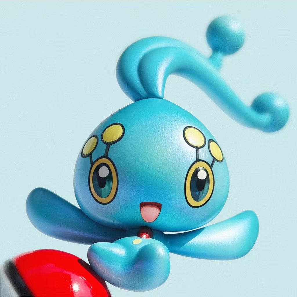 Pokemon Miumiu Studio Manaphy 4