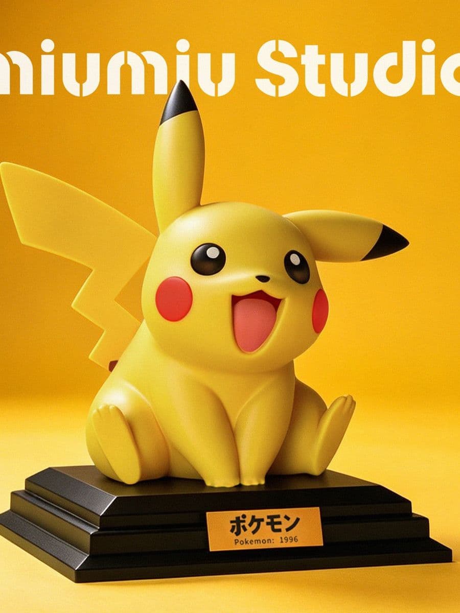 Pokemon Miumiu Studio Pikachu 30 Years
