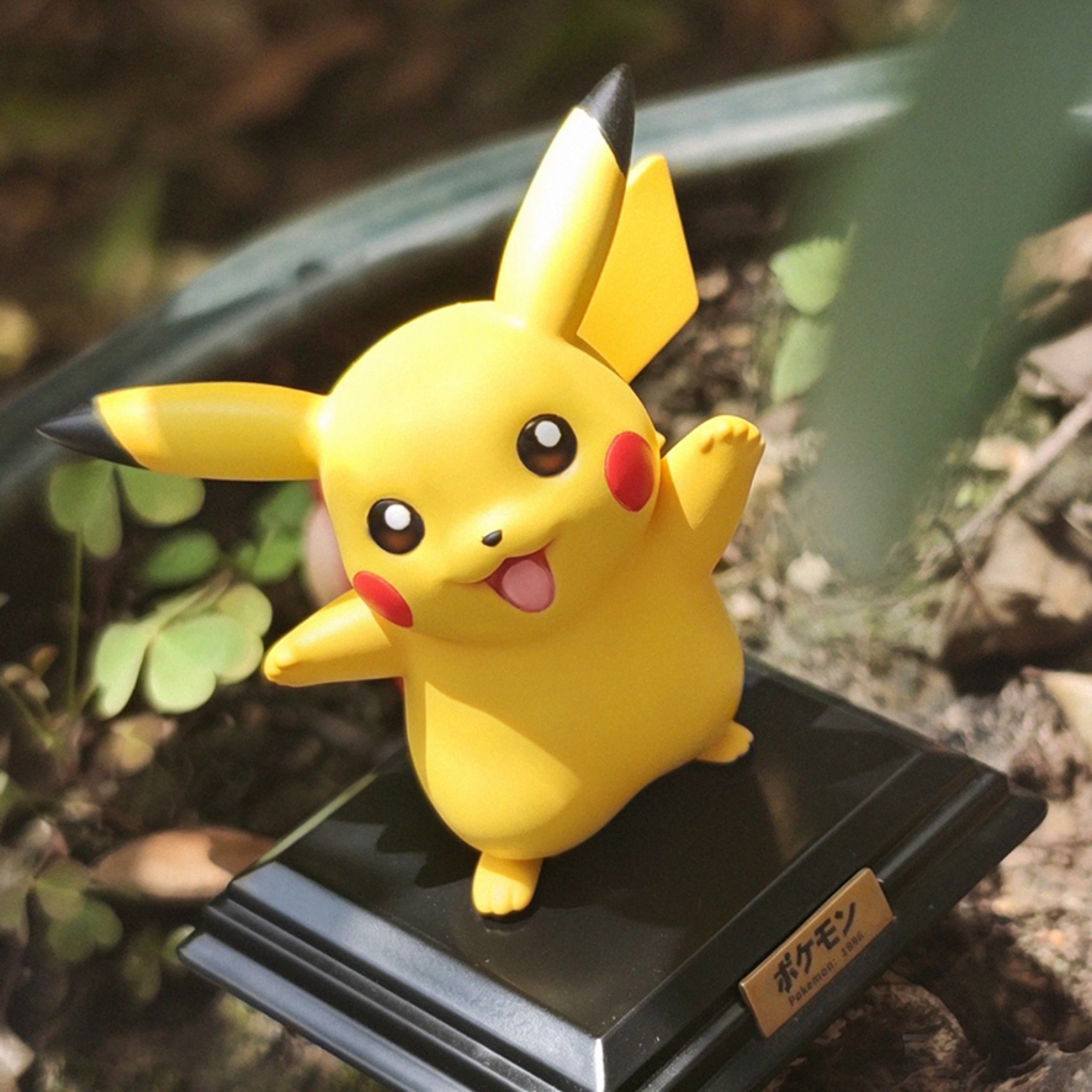 Pokemon Miumiu Studio Pikachu Hands up 2