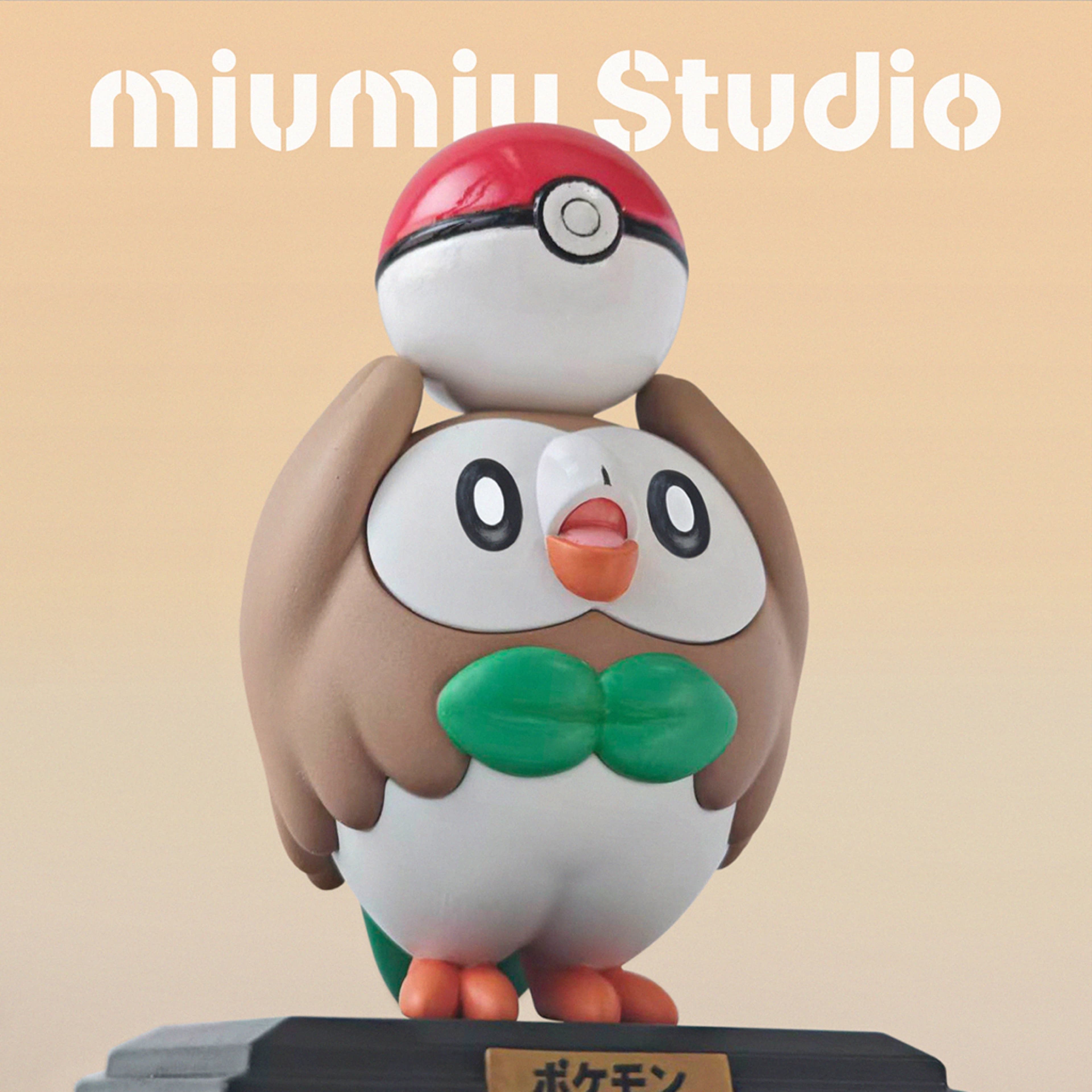 Pokemon Miumiu Studio Rowlet 2