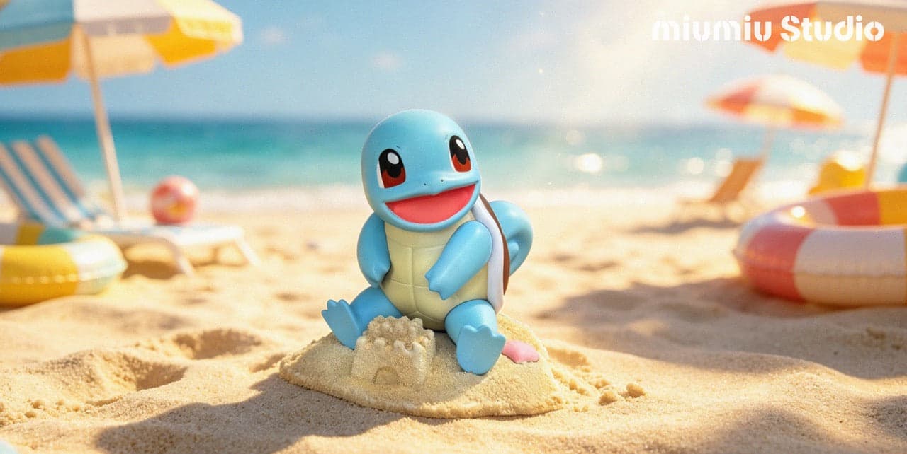 Pokemon Miumiu Studio Squirtle 1