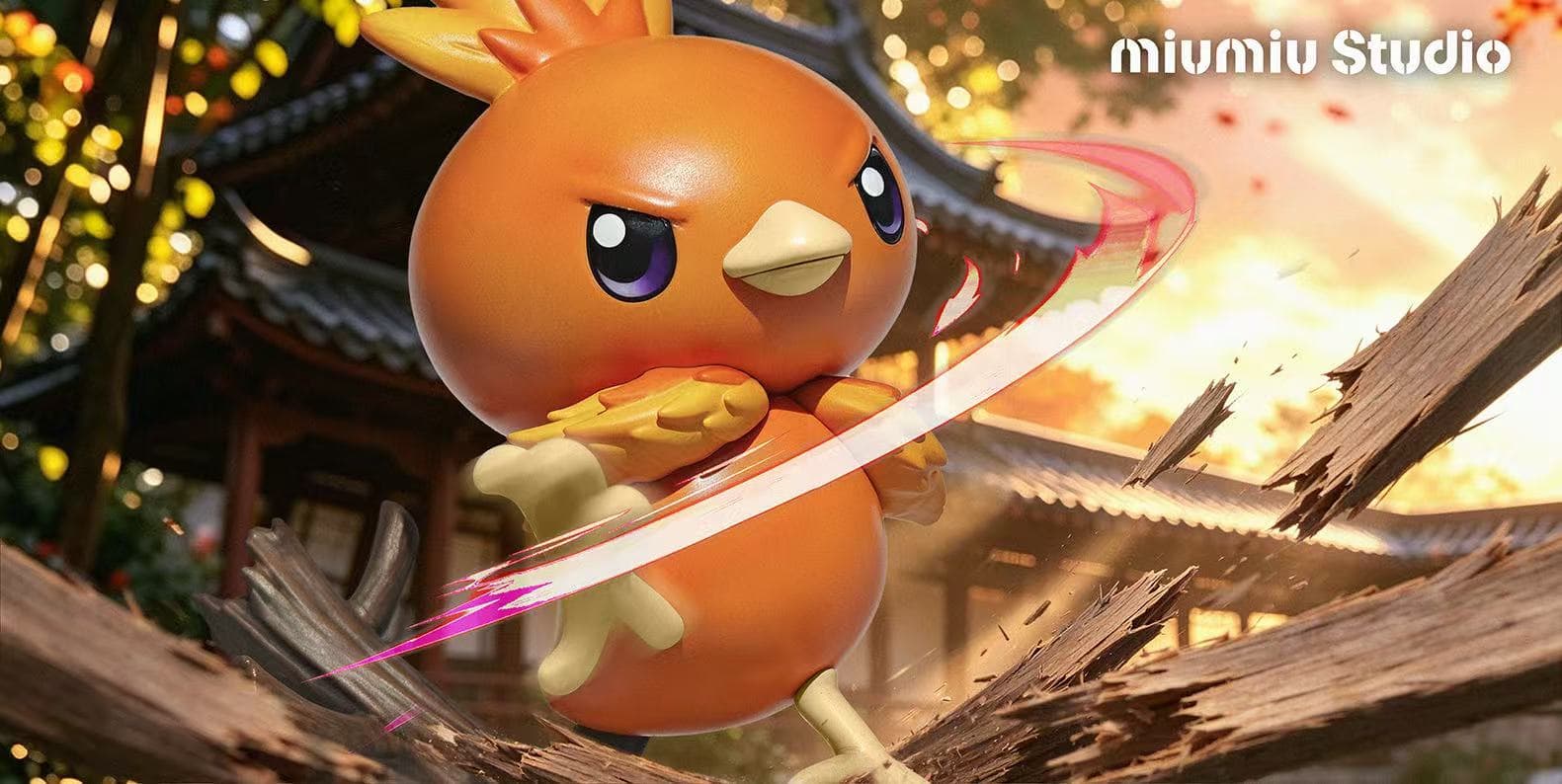 Pokémon Miumiu Studio Torchic 4