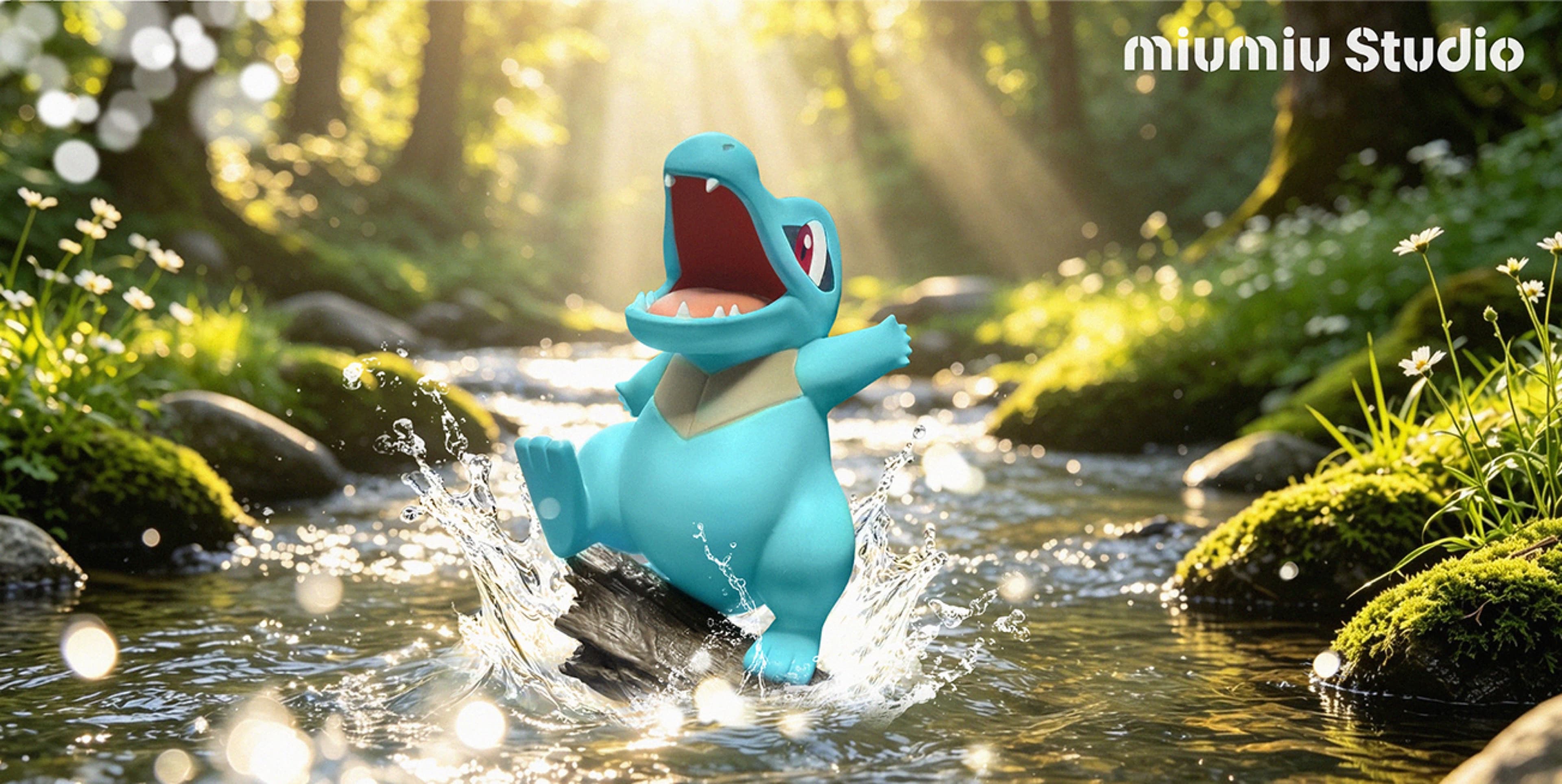 Pokemon Miumiu Studio Totodile 1