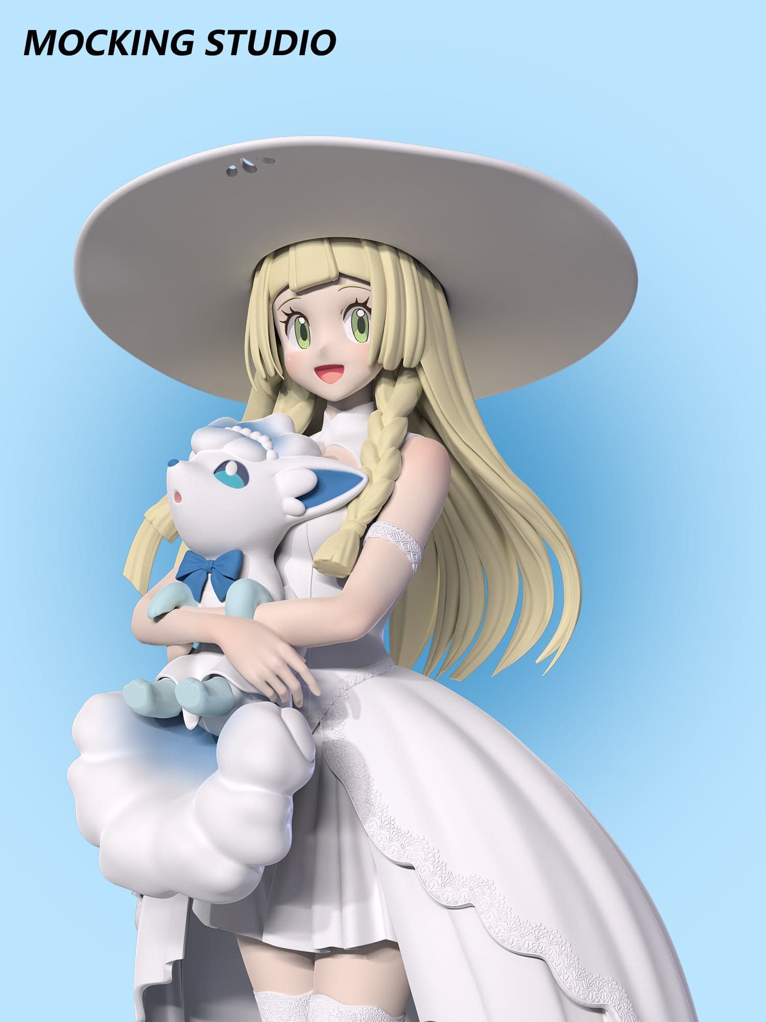 Pokemon Mocking Studio Bride Lillie 4