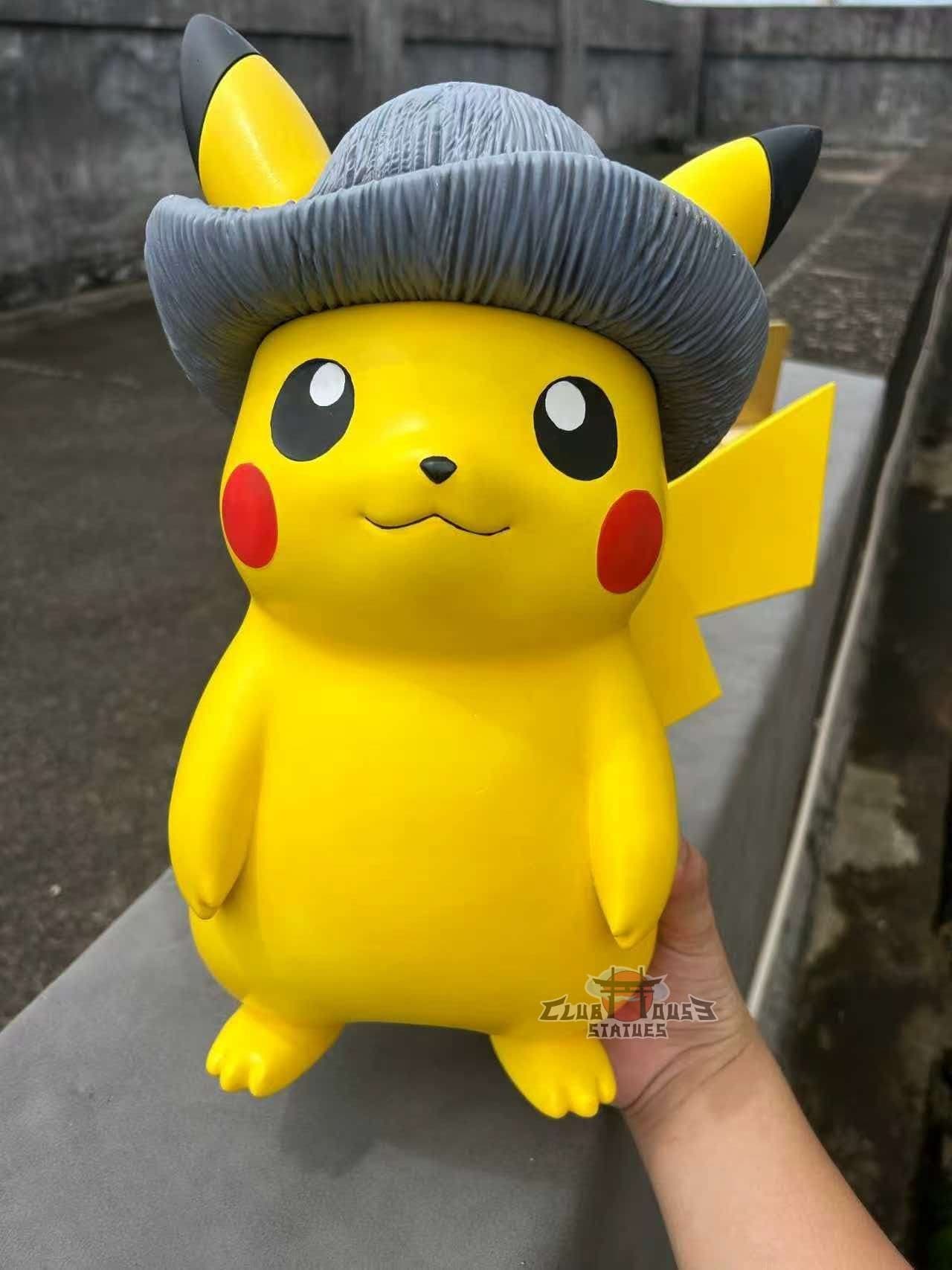 Pokemon Model Card Studio Pikachu Van Gogh 1