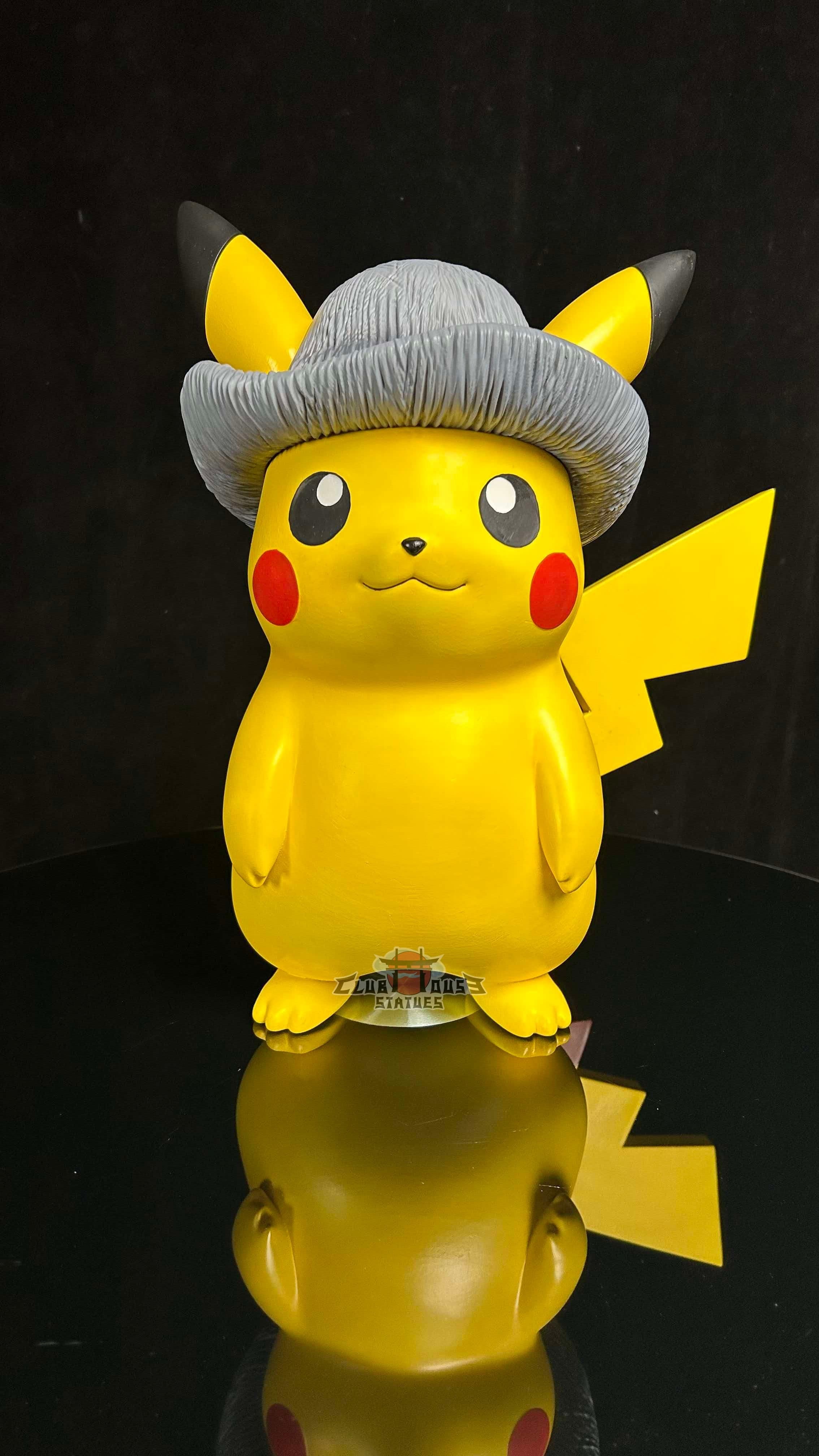 Pokemon Model Card Studio Pikachu Van Gogh 2