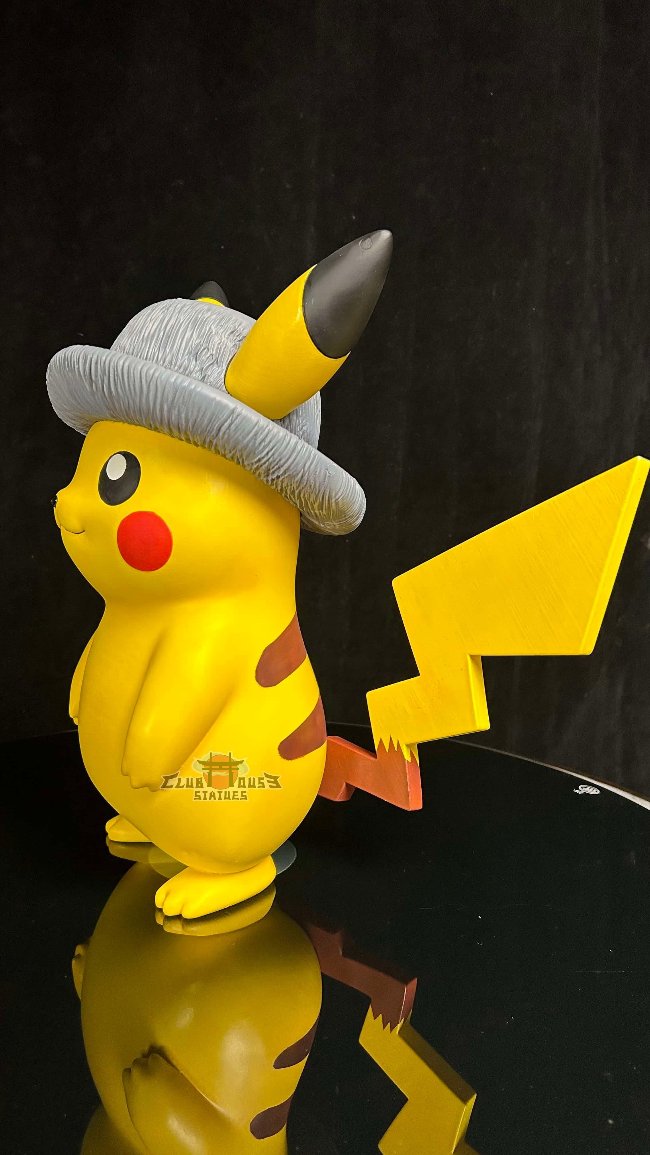 Pokemon Model Card Studio Pikachu Van Gogh 3