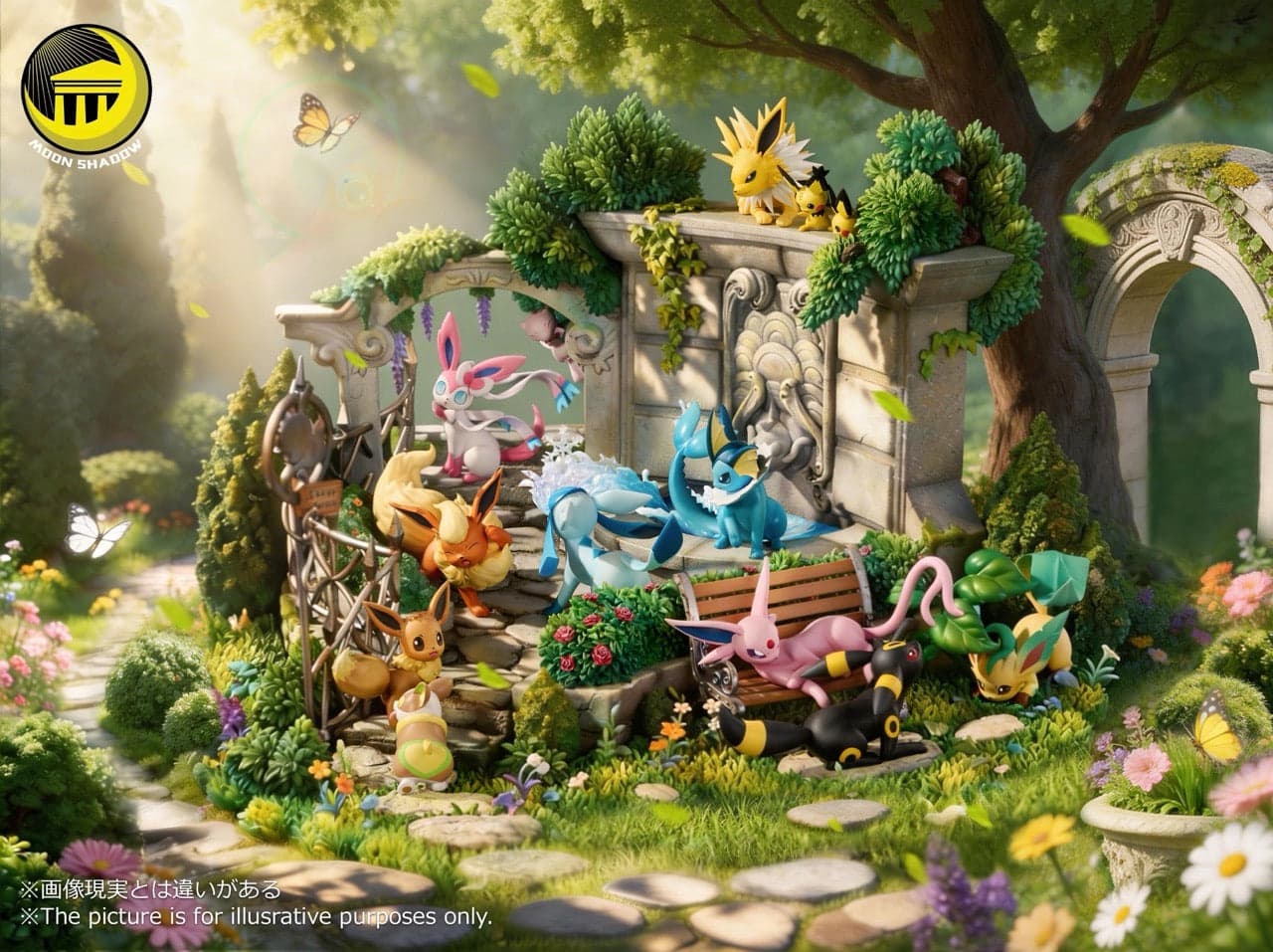Pokemon Moon Shadow Studio Eeveelution Group 1