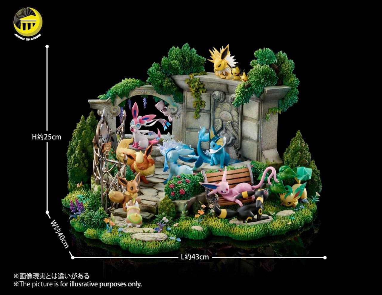 Pokemon Moon Shadow Studio Eeveelution Group 2