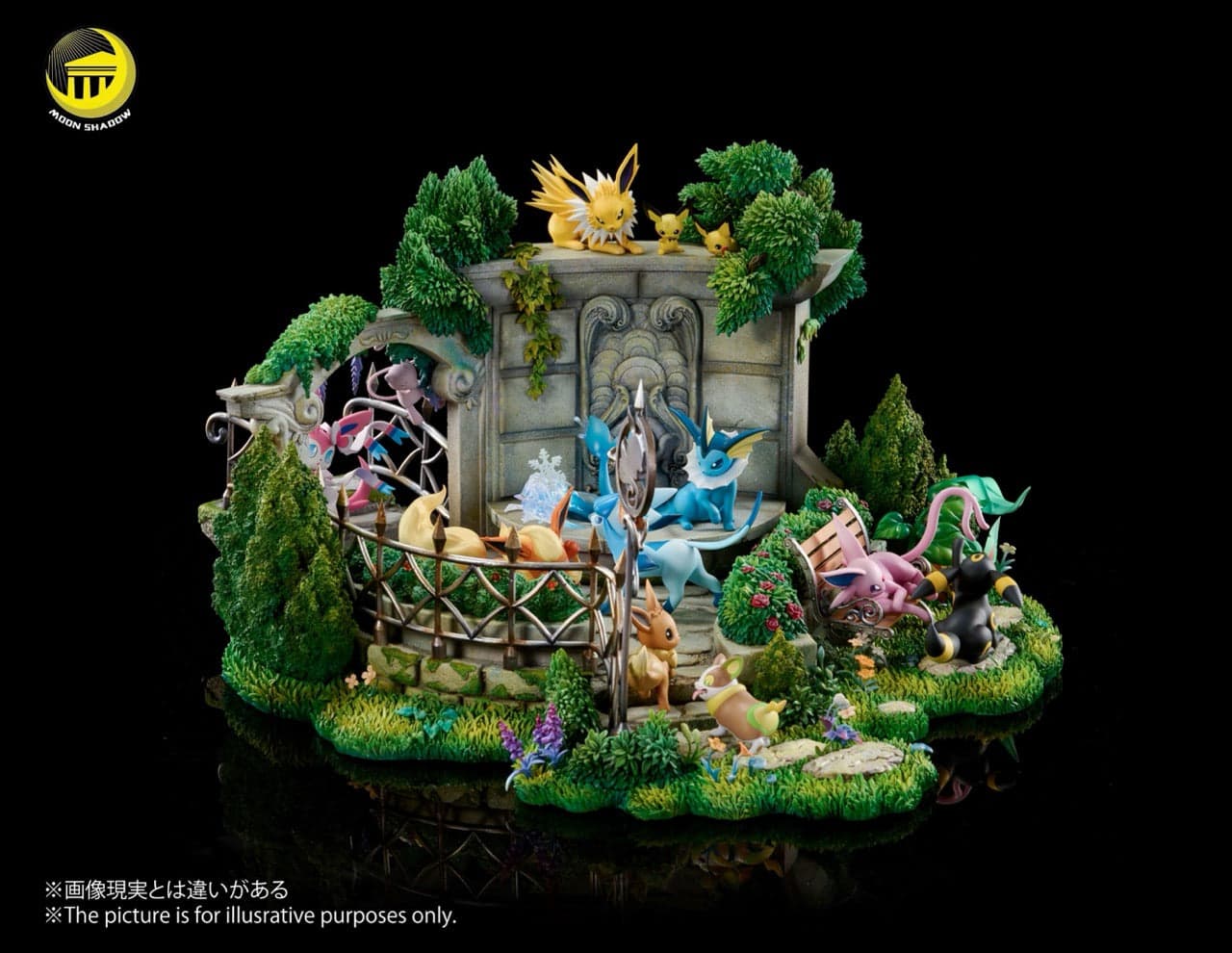 Pokemon Moon Shadow Studio Eeveelution Group 3