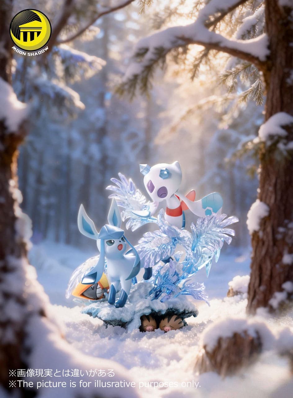Pokemon Moon Shadow Studio Glaceon x Froslass