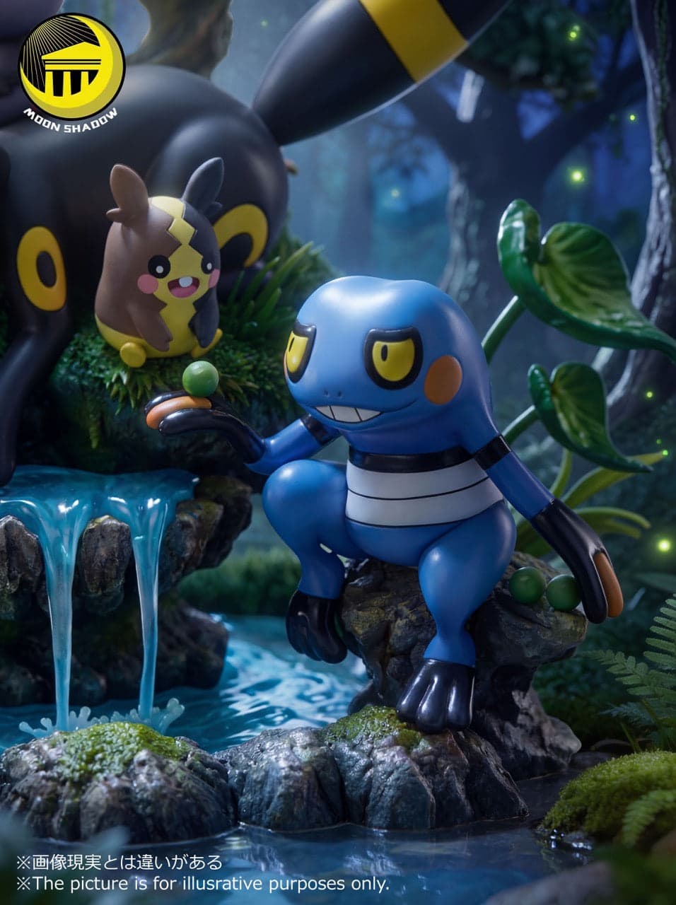 Pokemon Moon Shadow Studio Umbreon Natural Scene 3