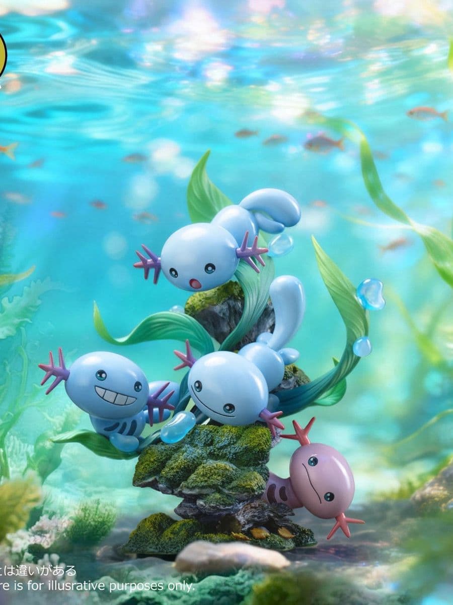 Pokemon Moon Shadow Studio Wooper