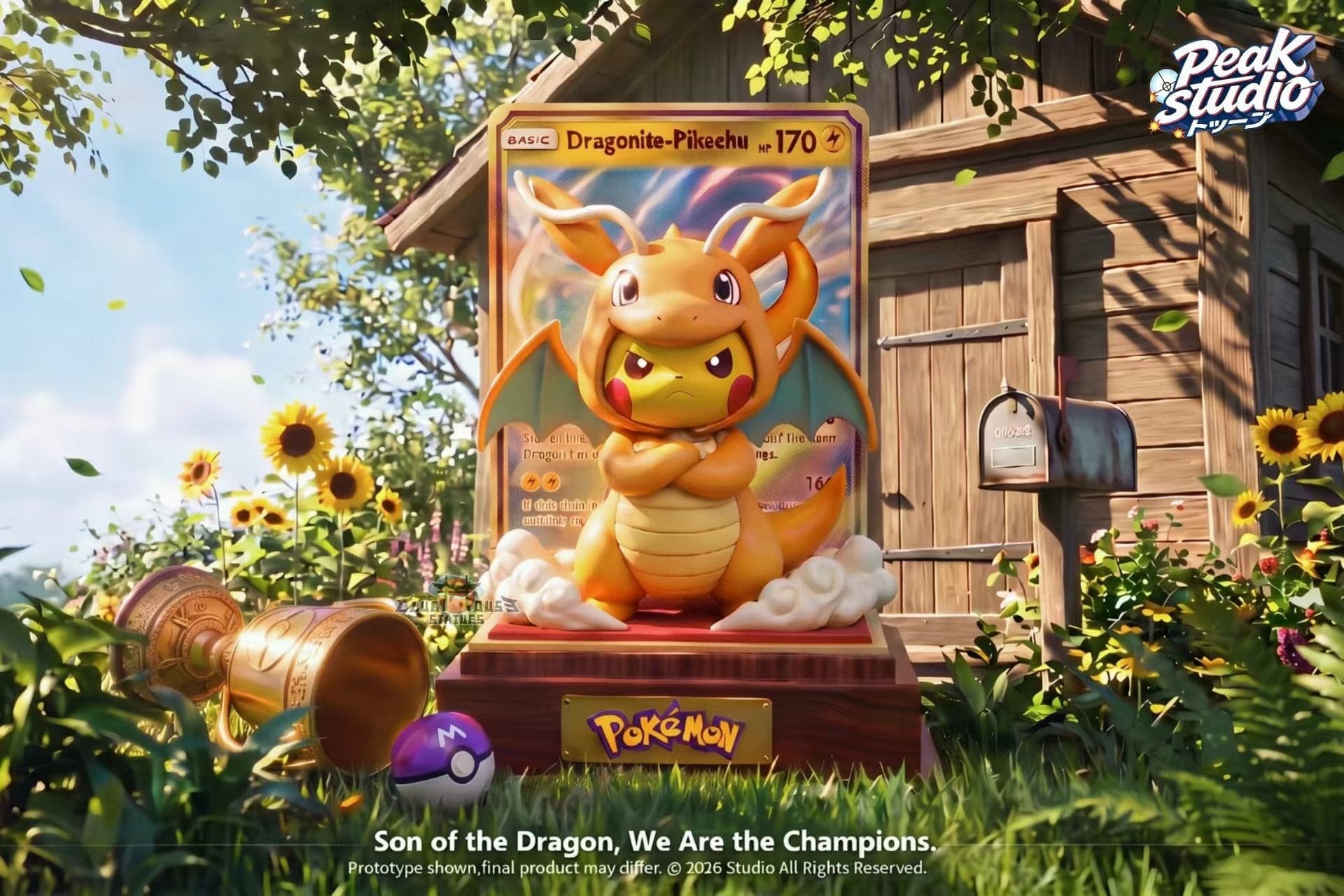 Pokémon Peak Studio Dragonite Cosplay Pikachu 1