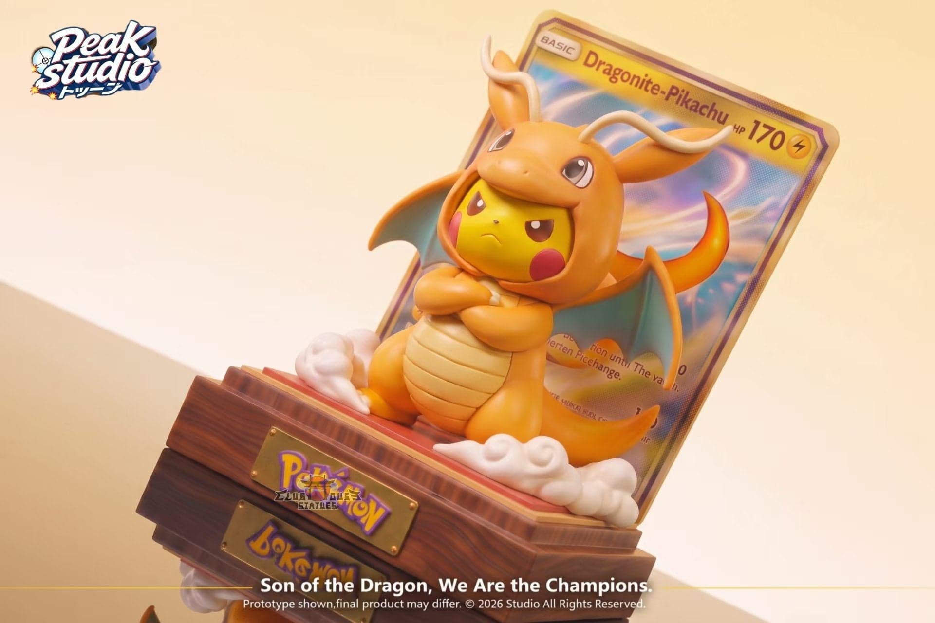 Pokémon Peak Studio Dragonite Cosplay Pikachu 3
