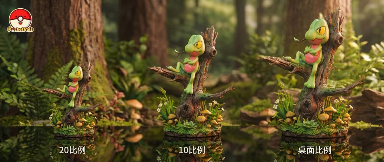Pokemon PocketPals Studio Treecko 2
