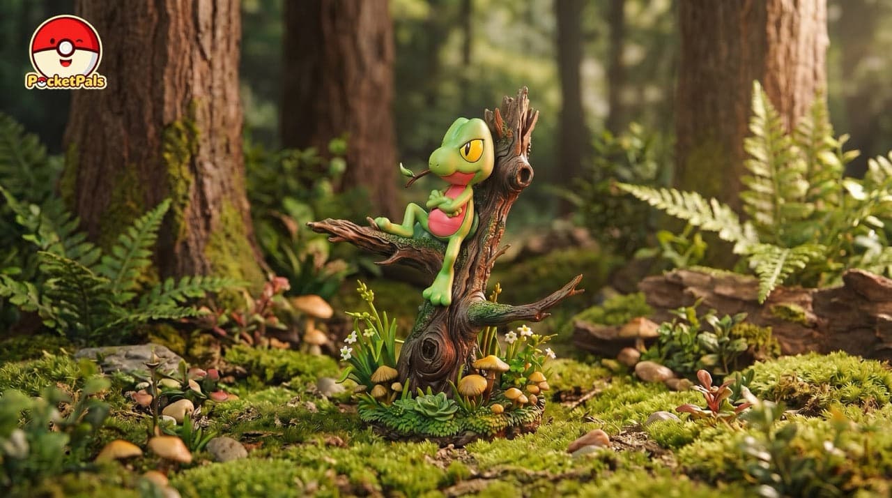 Pokemon PocketPals Studio Treecko 4