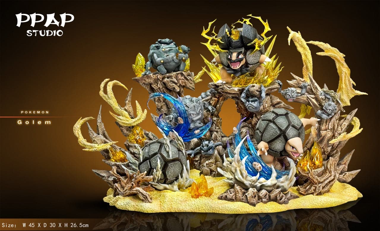 Pokemon PPAP Studio Golem Group 1