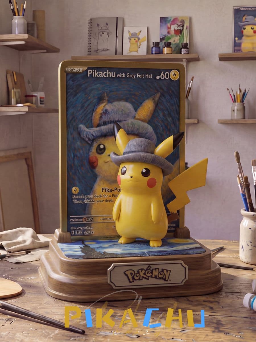 Pokemon PTCG Studio Van Gogh Pikachu