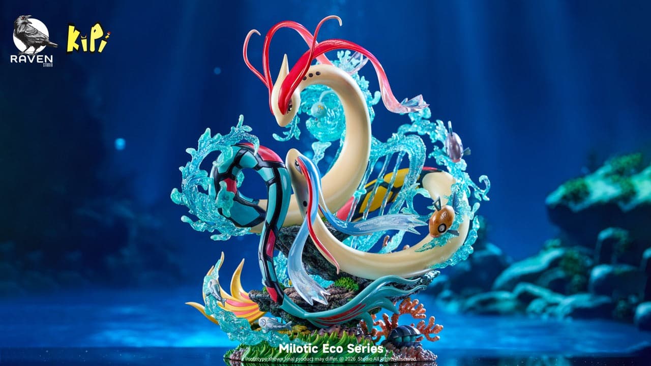 Pokemon Raven Studio X Kipi Studio Milotic 2