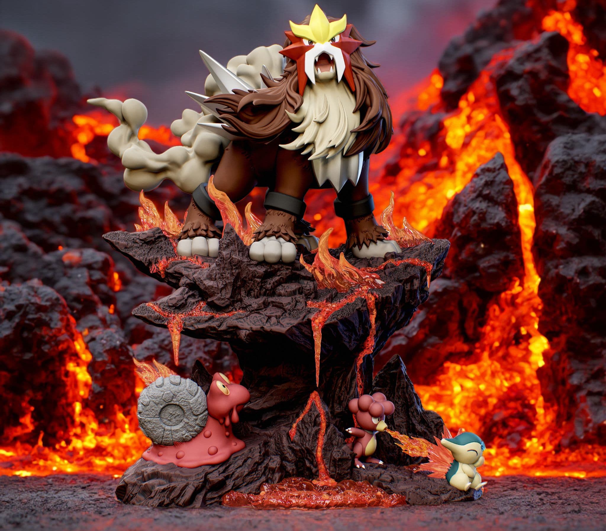 Pokemon Smile Studio Entei 2
