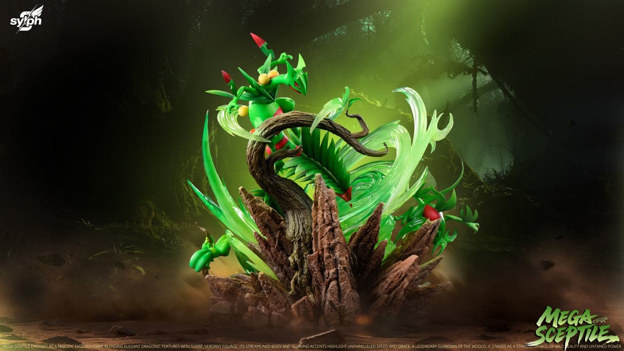 Pokemon Sylph Studio Mega Sceptile