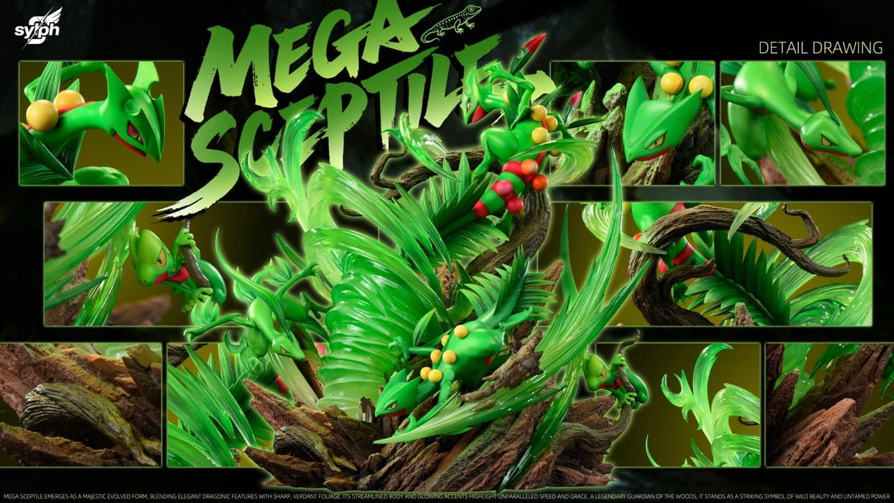 Pokemon Sylph Studio Mega Sceptile 2