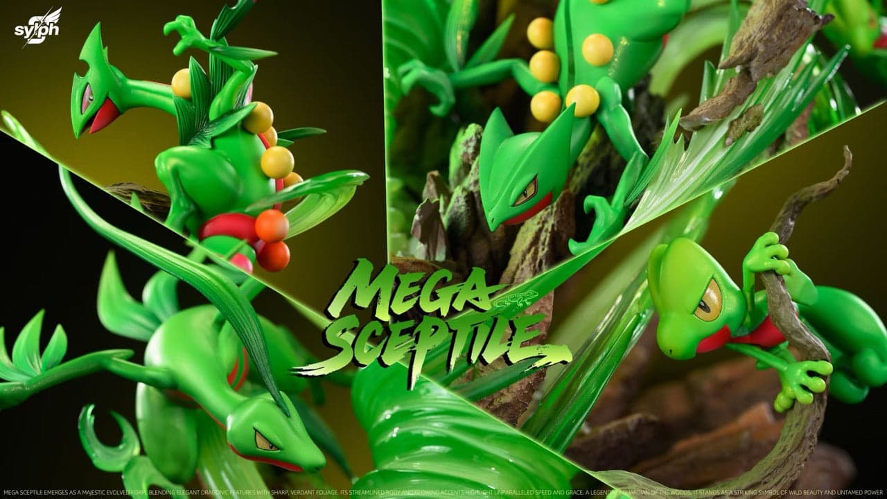 Pokemon Sylph Studio Mega Sceptile 3