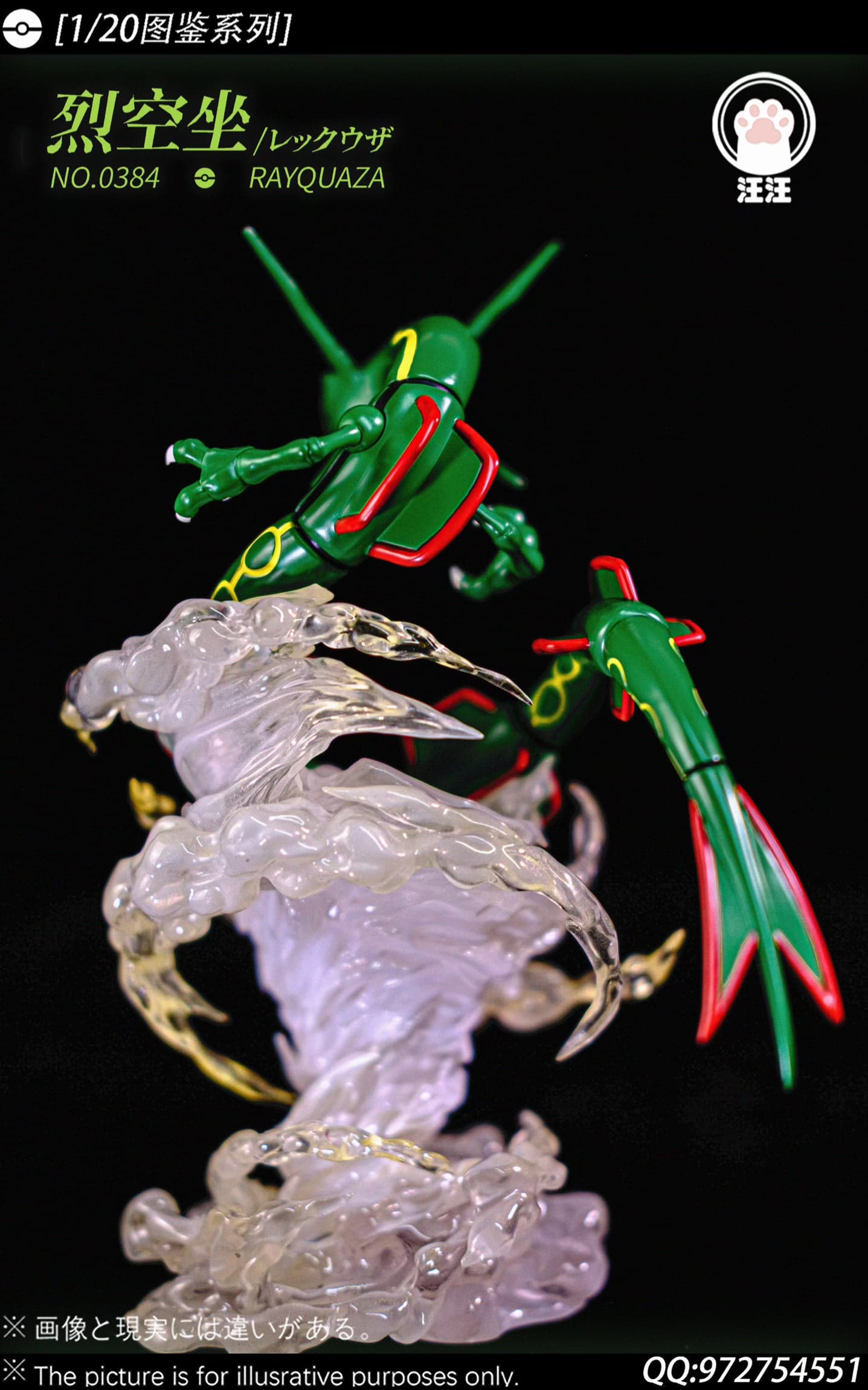 Pokemon Wang Wang Studio Rayquaza 3
