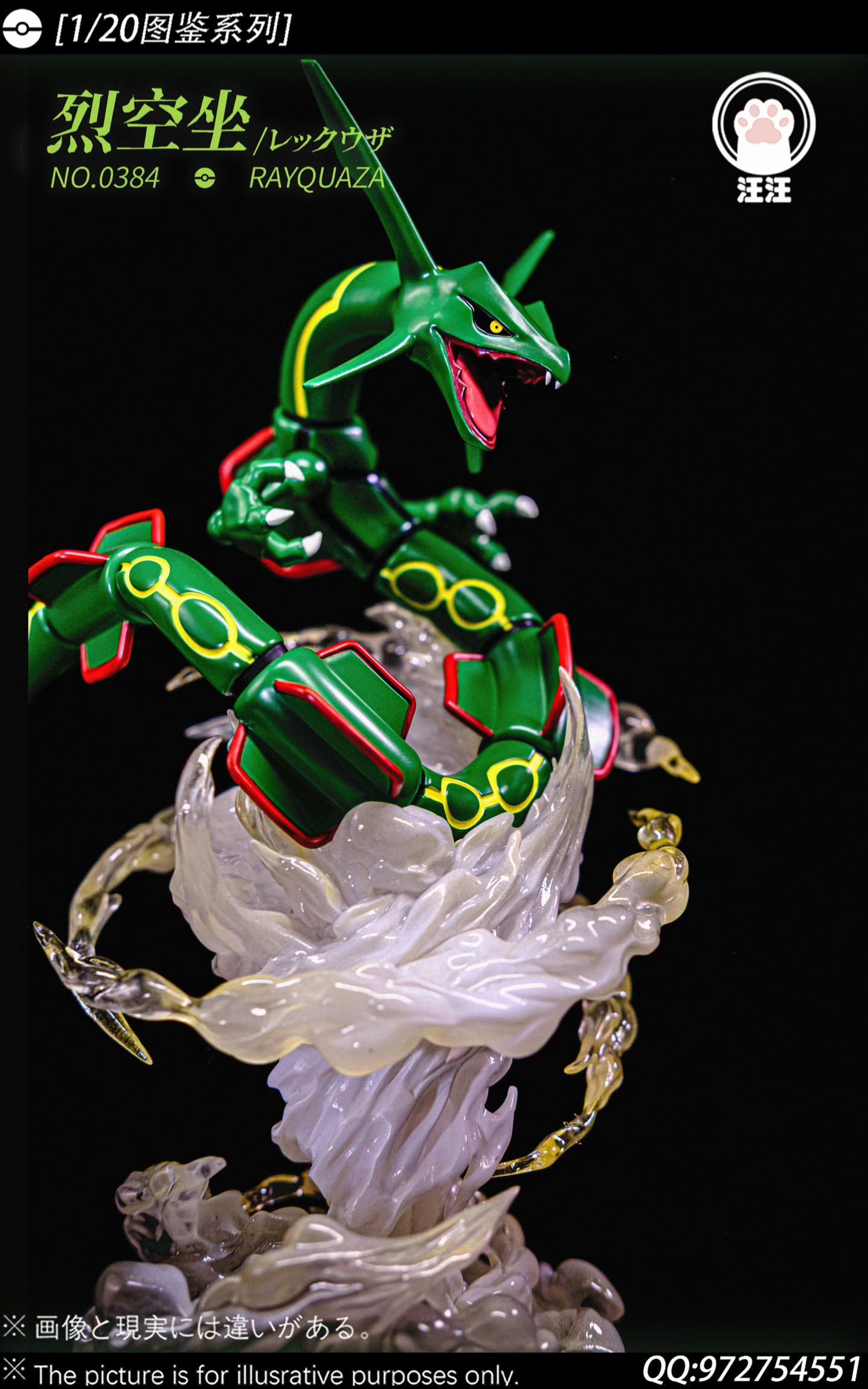 Pokemon Wang Wang Studio Rayquaza 4