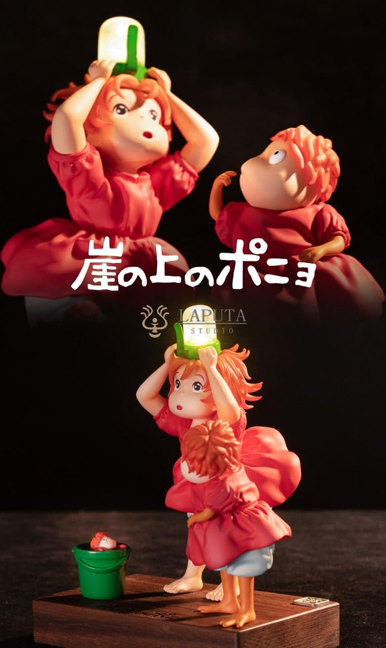 Ponyo LAPUTA Studio Ponyo Statua in resina 5
