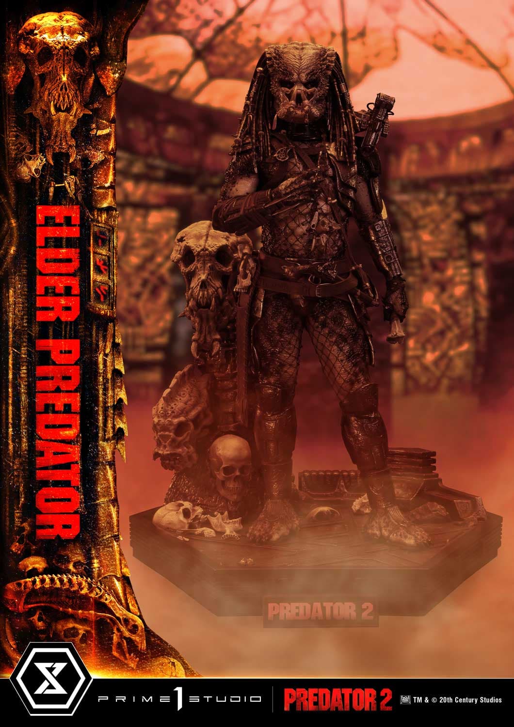 Predator 2 Prime 1 Studio Elder Predator Licensed 5