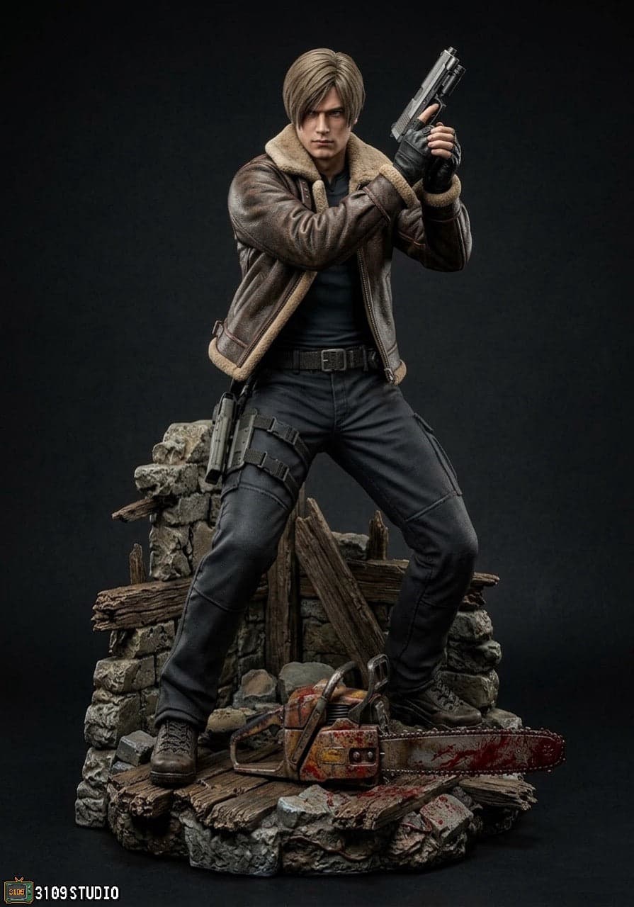 Resident Evil 3109 Studio Leon S Kennedy 3