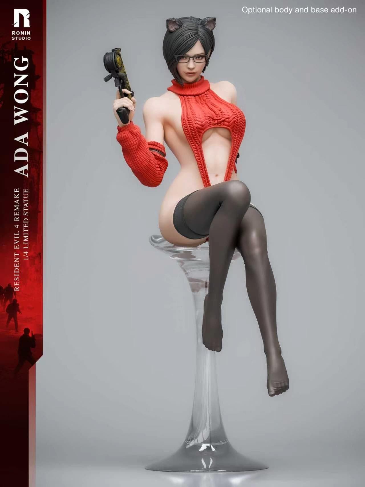 Resident Evil Ronin Studio Ada Wong Statue 2