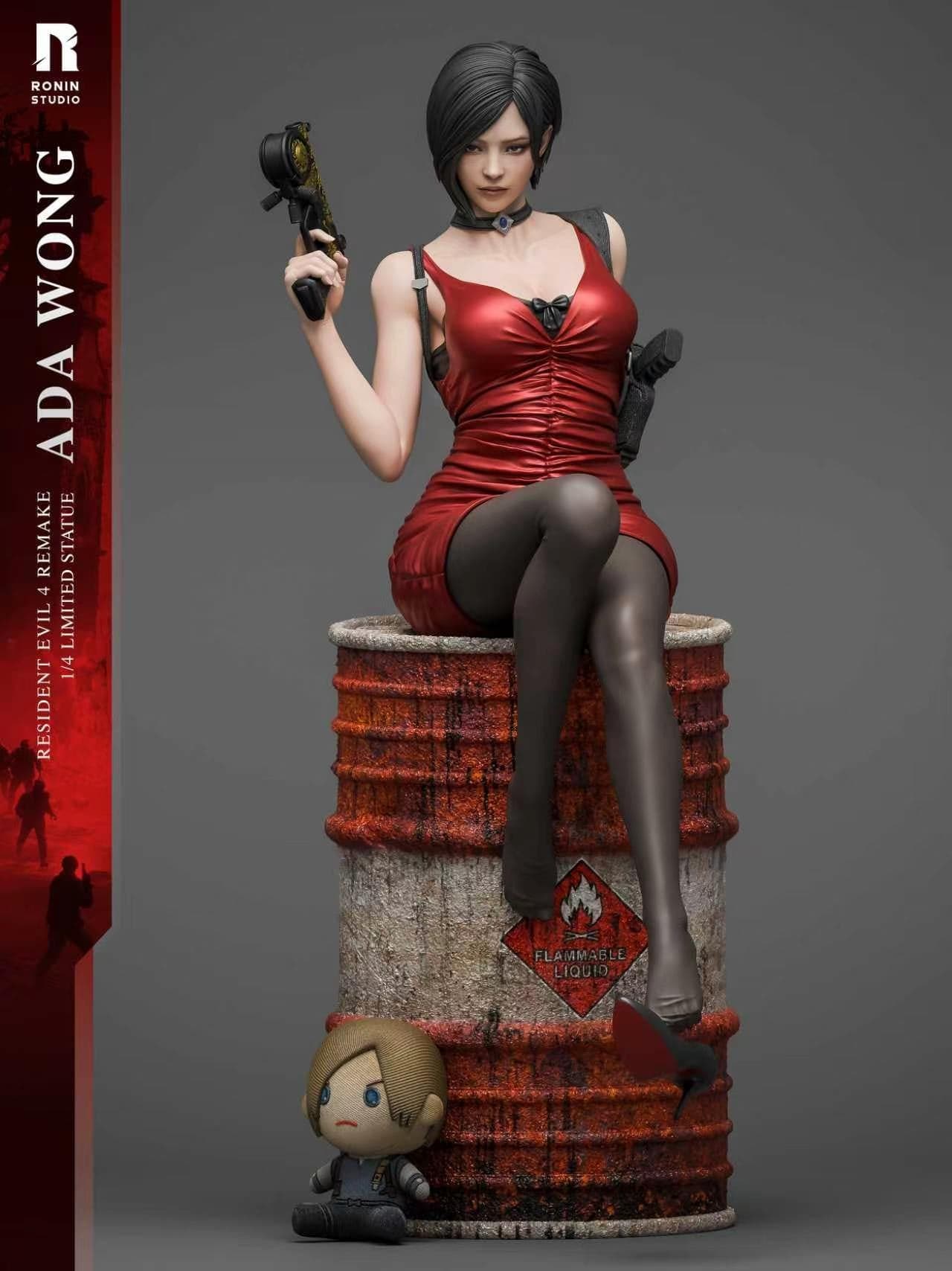 Resident Evil Ronin Studio Ada Wong Statue 3