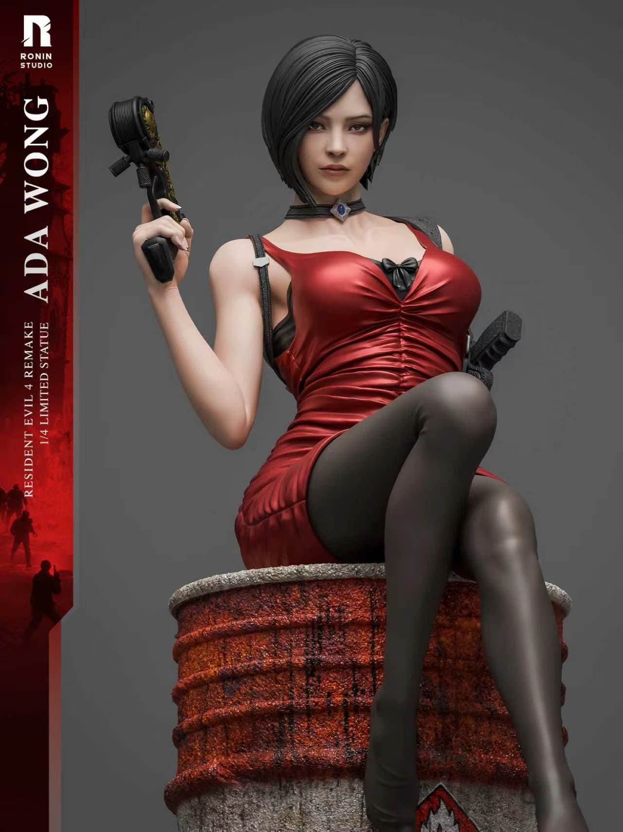 Resident Evil Ronin Studio Ada Wong Statue 4