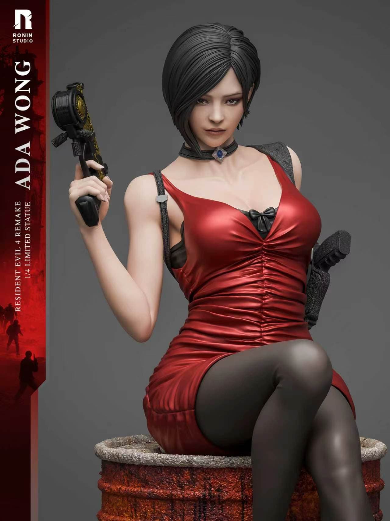 Resident Evil Ronin Studio Ada Wong Statue 5