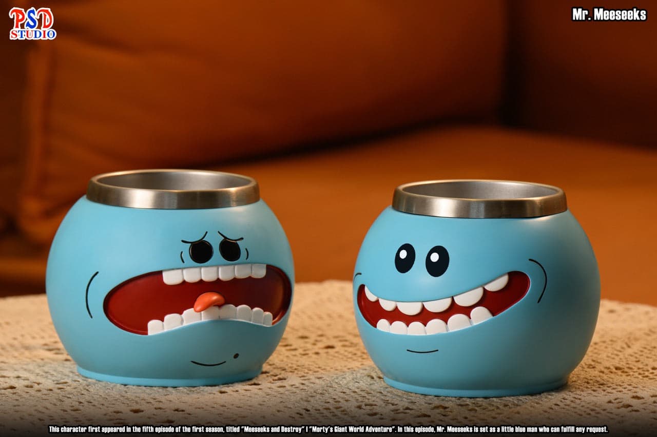 Rick and Morty PSD Studio Mr Meeseeks 2