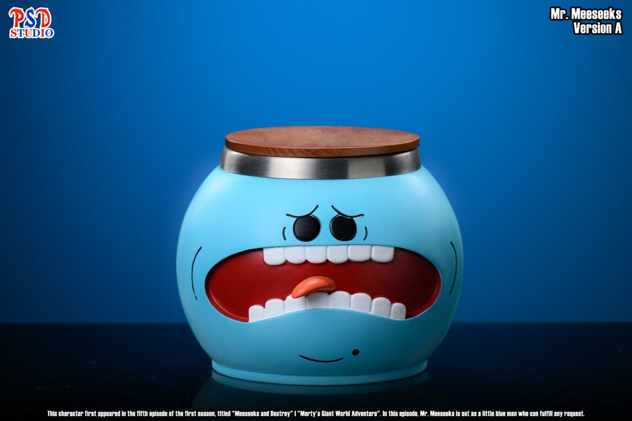 Rick and Morty PSD Studio Mr Meeseeks 3