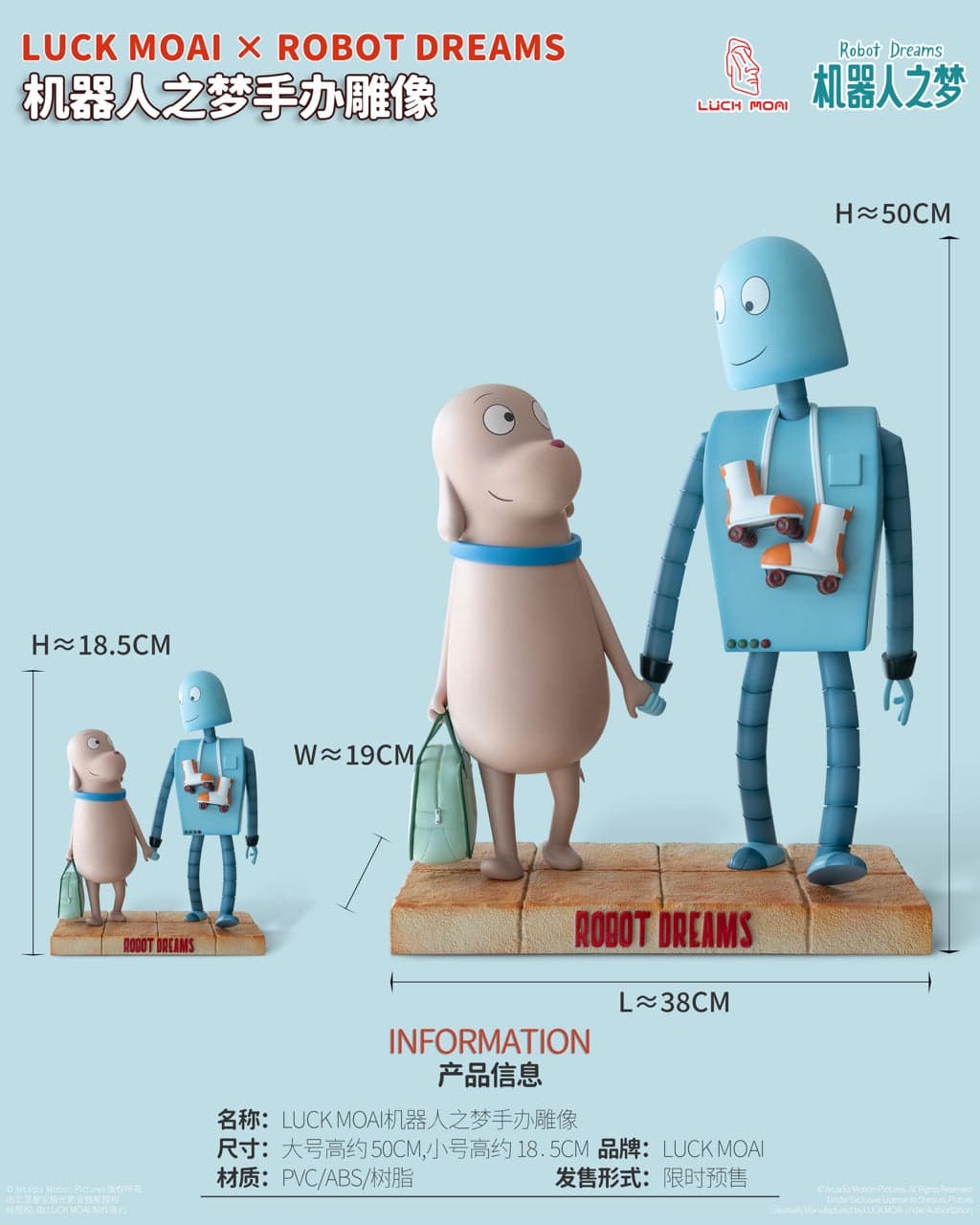 Robot Dreams LUCK MOAI Studio Robot Dreams V2 5