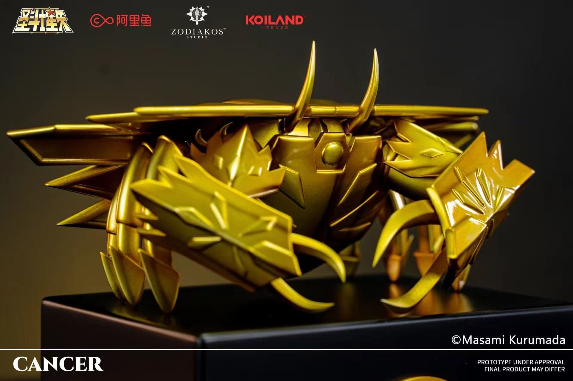 Saint Seiya Zodiakos Studio Cancer Cloth Licensed 3