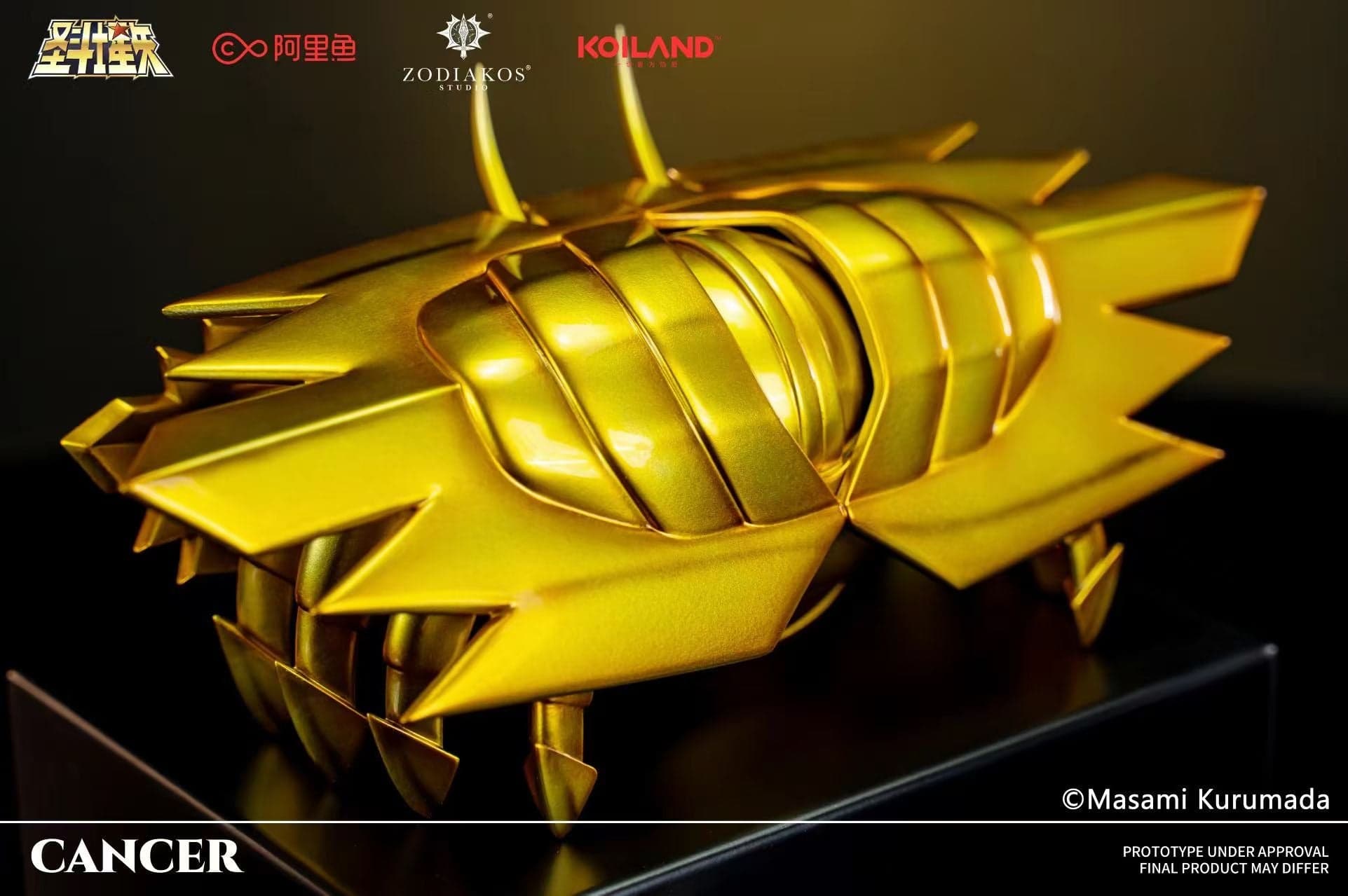 Saint Seiya Zodiakos Studio Cancer Cloth Licensed 5