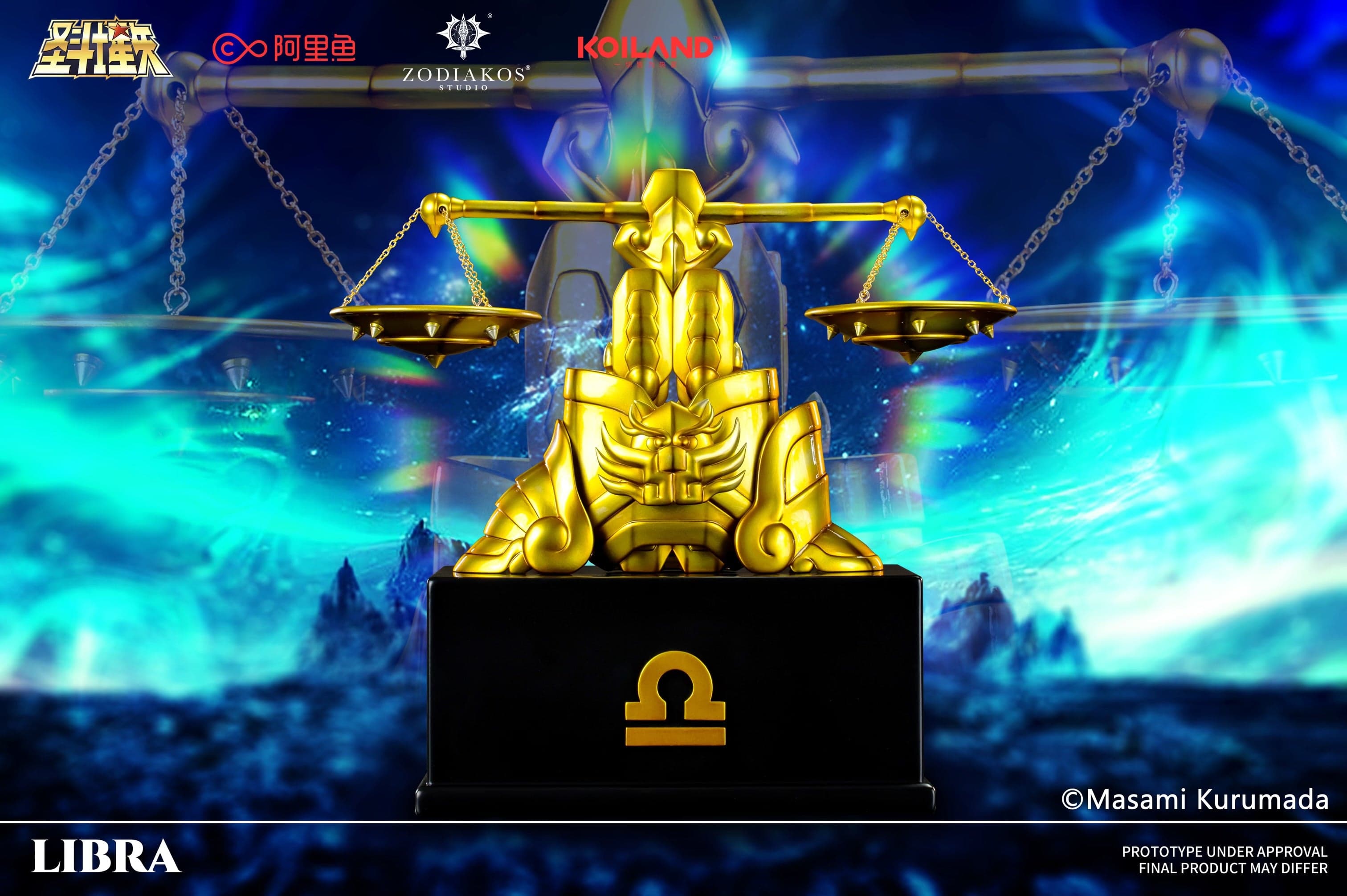Saint Seiya Zodiakos Studio Libra Cloth Licensed