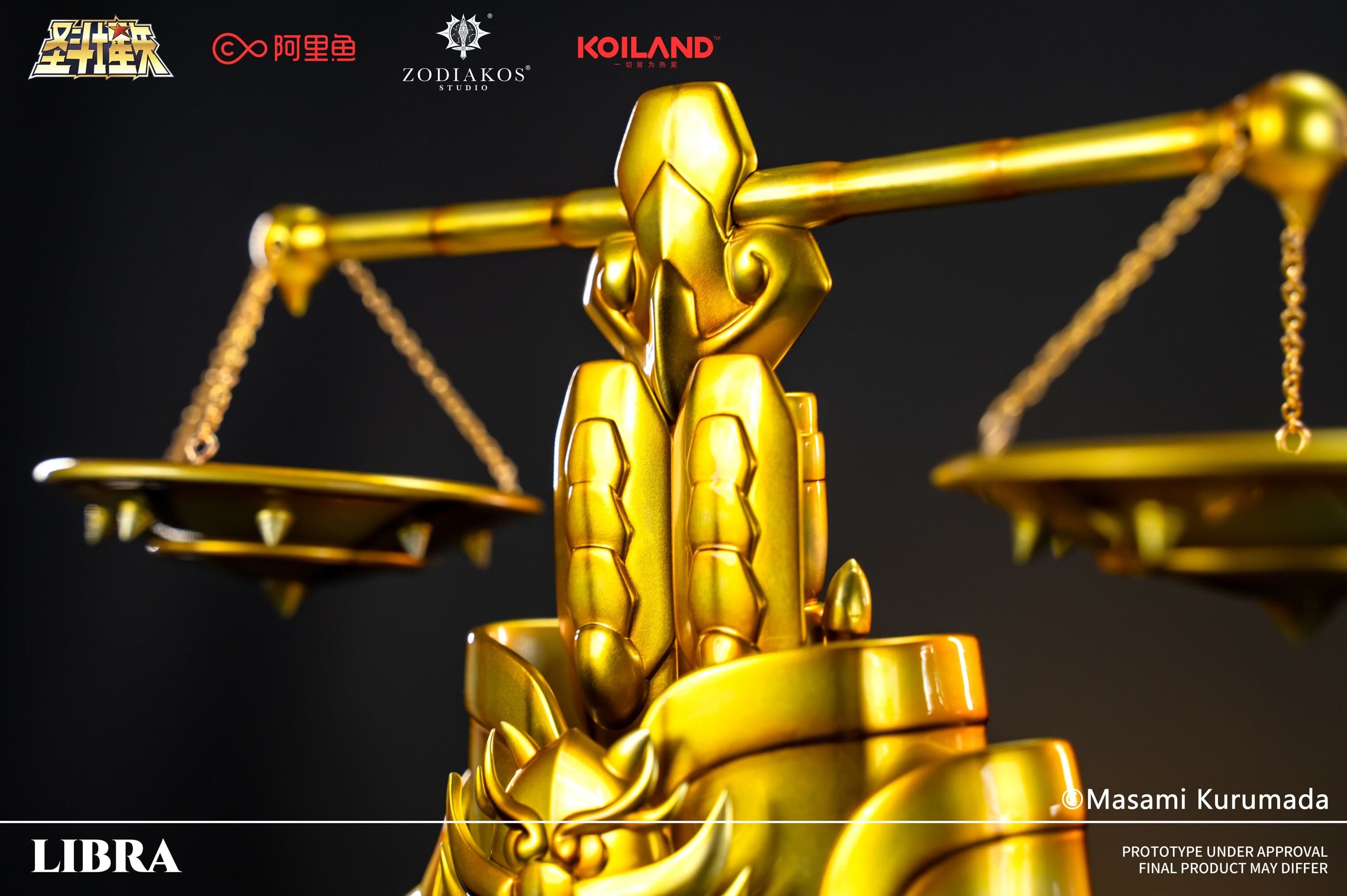 Saint Seiya Zodiakos Studio Libra Cloth Licensed 3