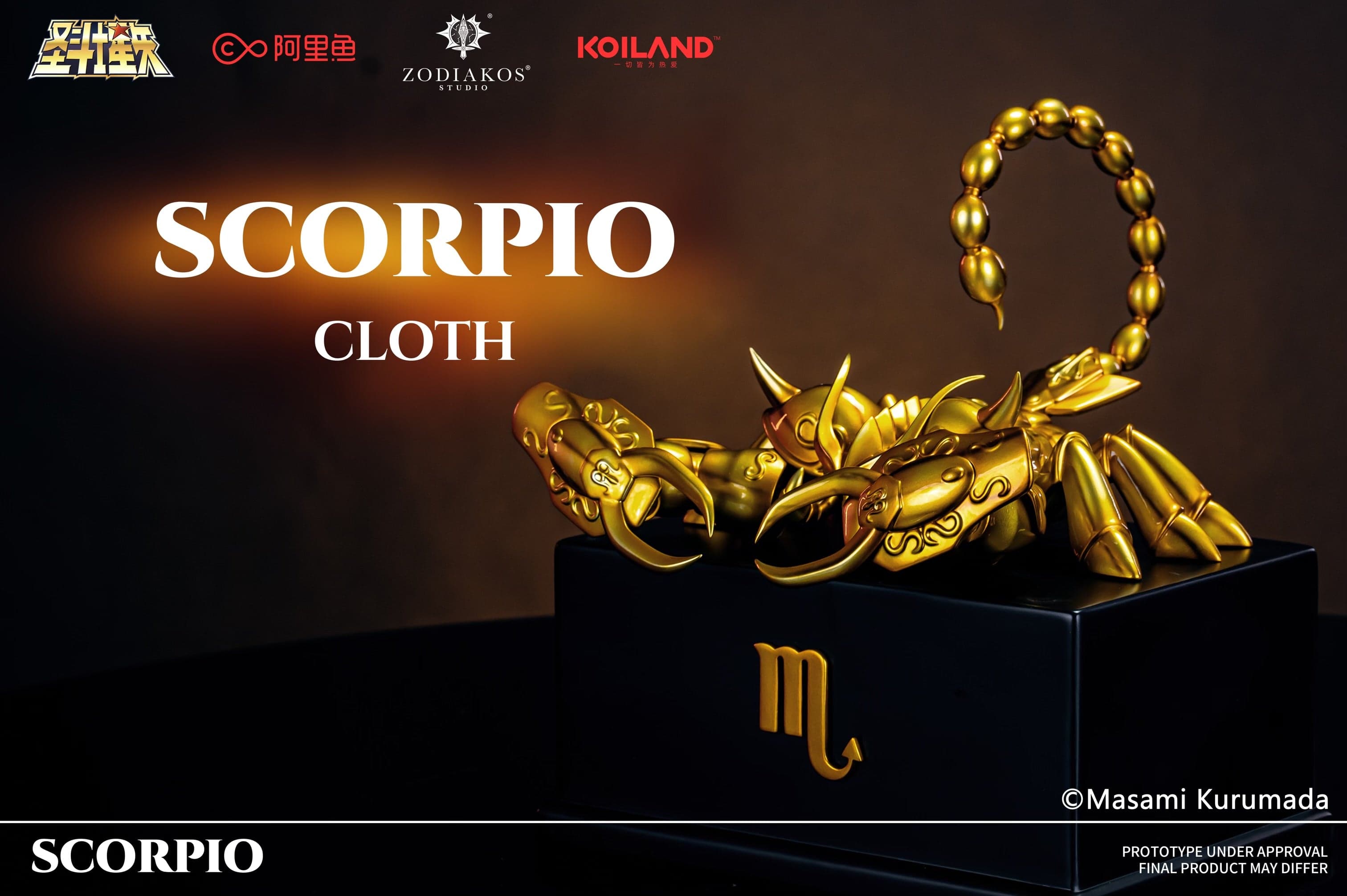 Saint Seiya Zodiakos Studio Scorpio Cloth Licensed 2