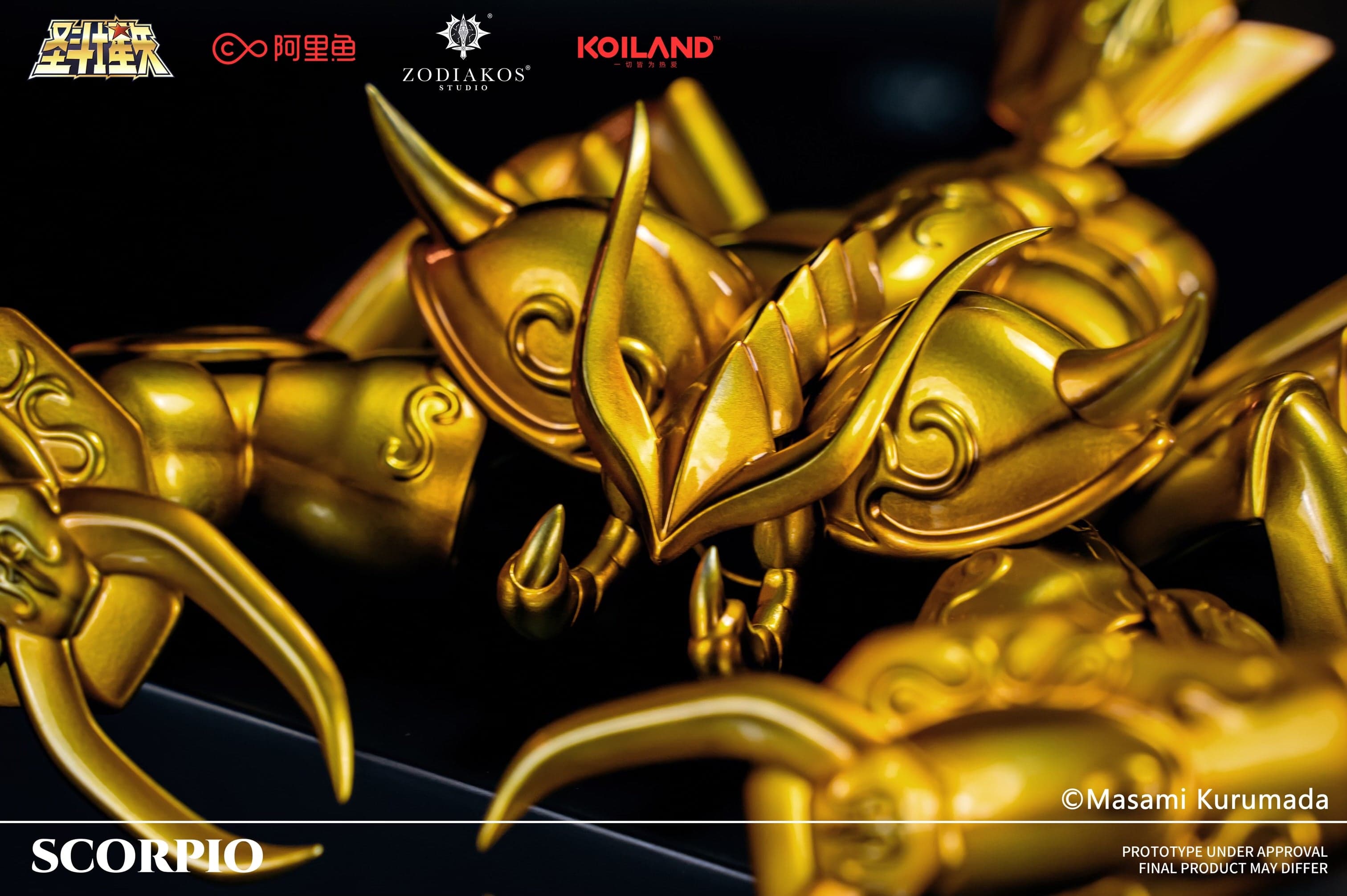 Saint Seiya Zodiakos Studio Scorpio Cloth Licensed 4