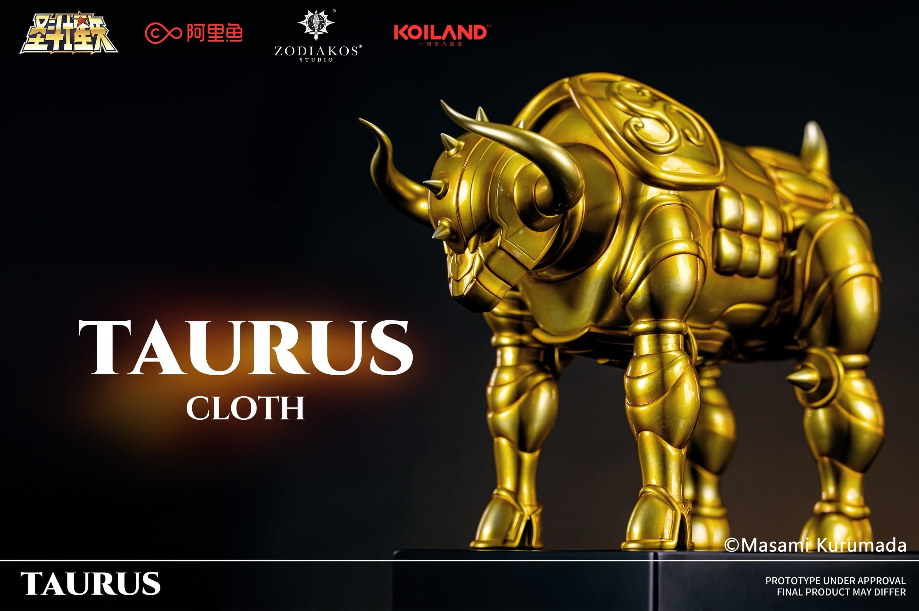 Saint Seiya Zodiakos Studio Taurus Cloth Licensed 2