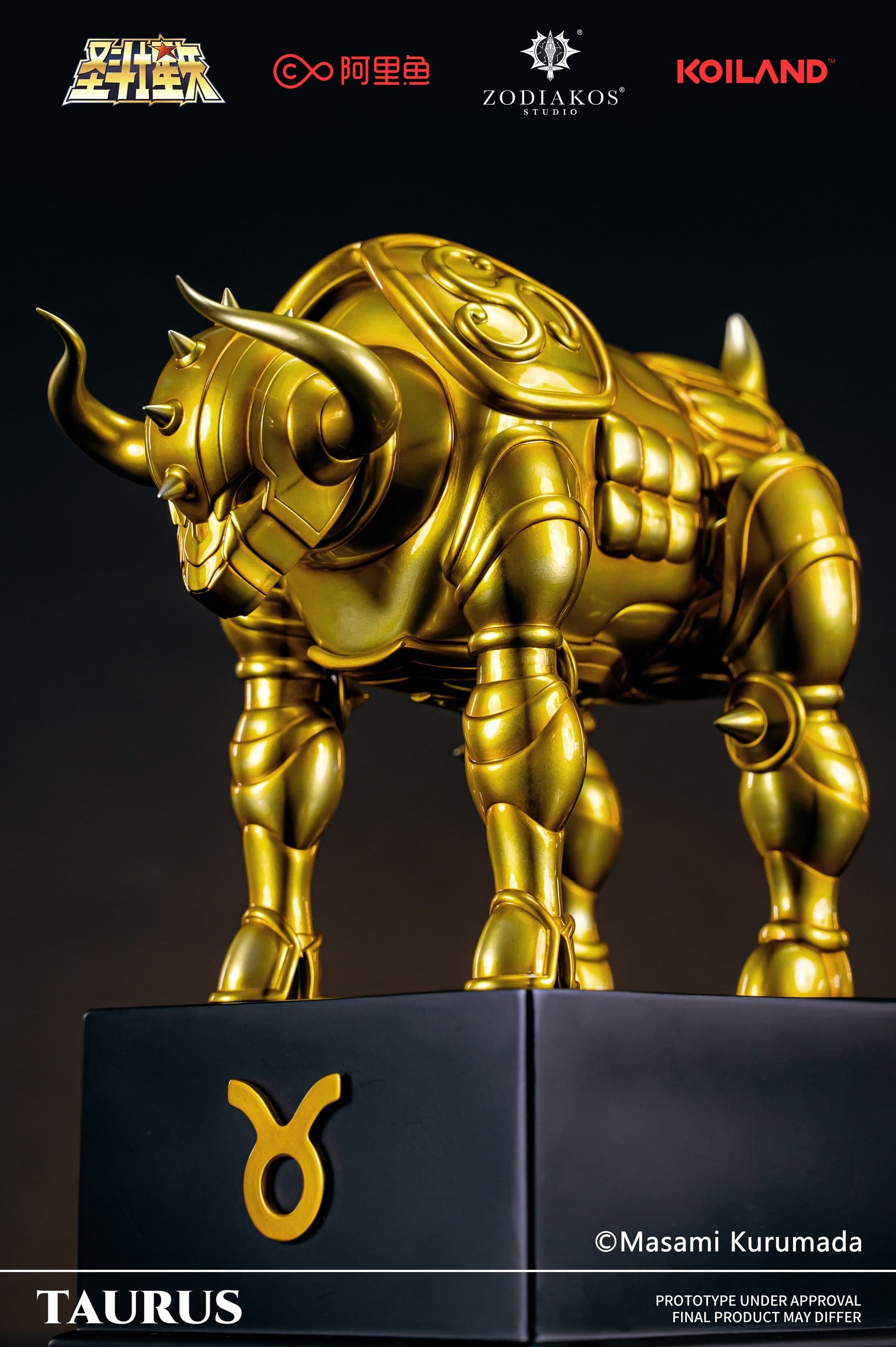 Saint Seiya Zodiakos Studio Taurus Cloth Licensed 3