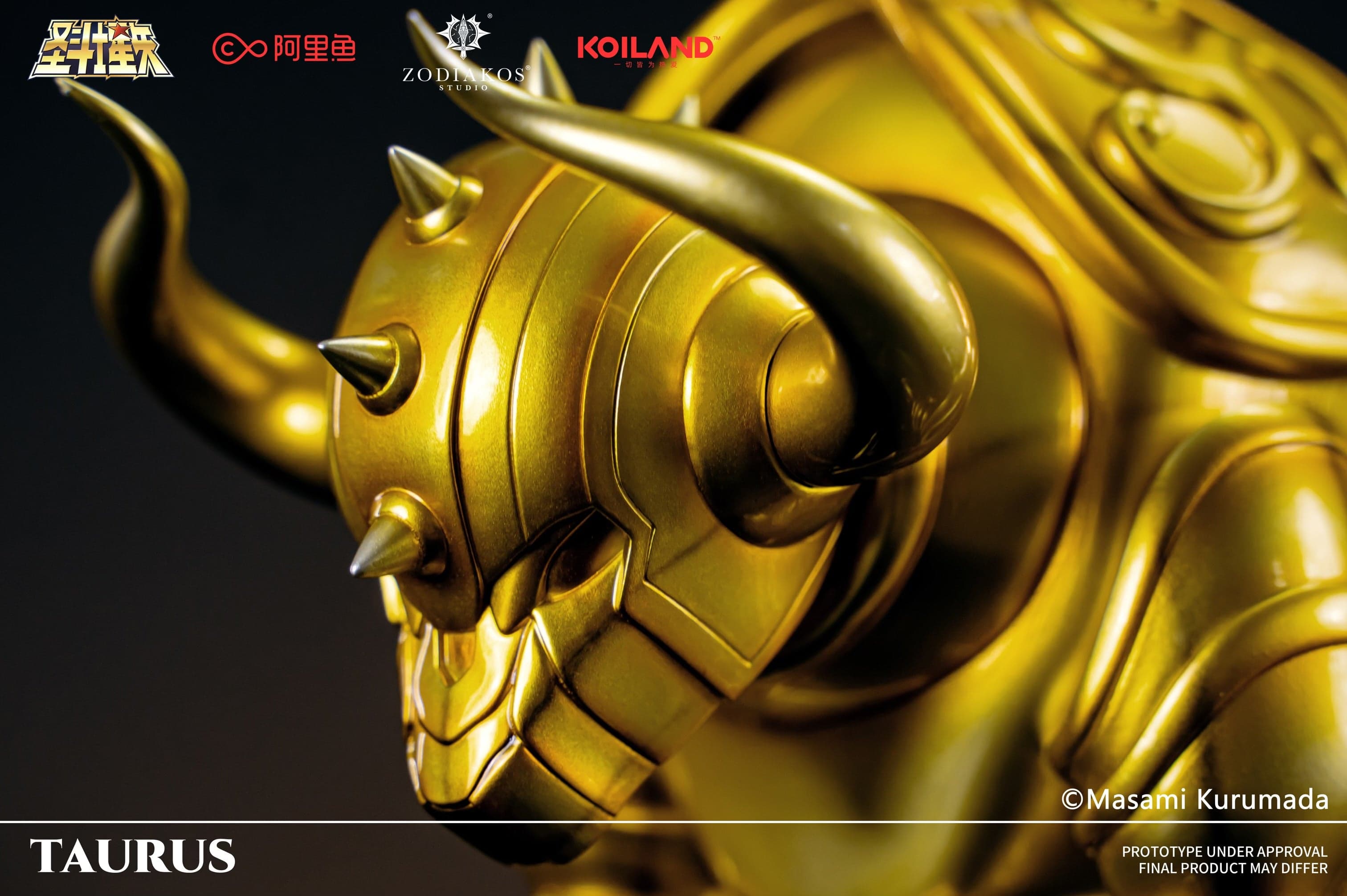Saint Seiya Zodiakos Studio Taurus Cloth Licensed 4