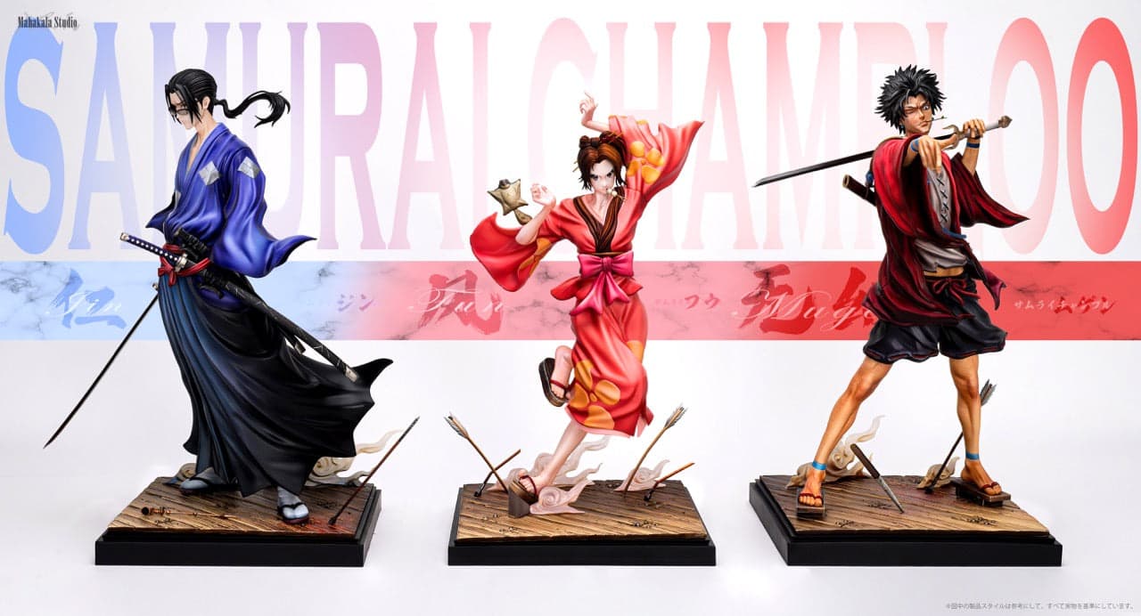 Samurai Champloo Mahakala Studio Jin x Mugen x Fuu 1
